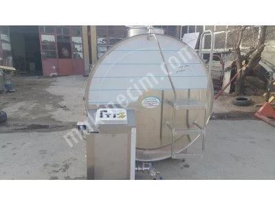 5000 Lt Milk Cooling Tank With Laser Rollbont With 10 Years Warranty