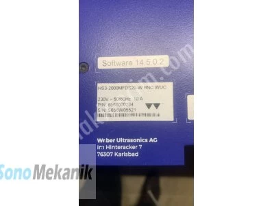 Satılık 2.El Dijital Ultrasonik Generatör +Titanyum Konvertör 2000Watt-20 Khz