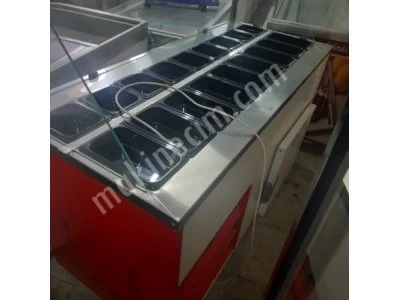 Breakfast cooler aisle cabinet sandwich preparation cabinet buffet cabinet
