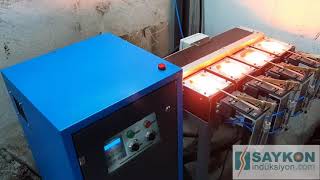 Induction Stainless Hair Heating Machine.Bucket Annealing