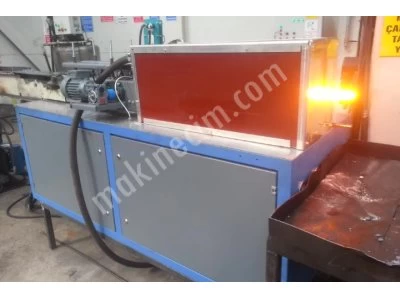 Tunnel Induction Heating Machine With 125 Kva Insulation Transformer