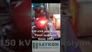 150 Kva İzolasyon Trafolu İndüksiyon Tünel Isıtıcı
