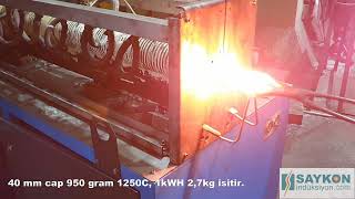 Tunnel Induction Heater With 300 Kva Insulation Transformer