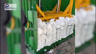 Paper Carton Nylon Baling Recycling Carton Pressing Vertical Baling Press