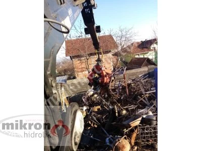 Polyp Grapple For Scrap Recycling Crane