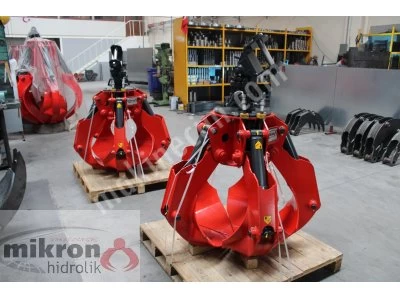 Polyp Grapple For Scrap Recycling Crane