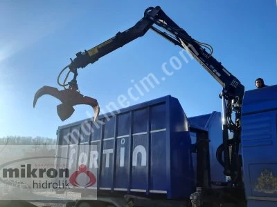 Polyp Grapple For Scrap Recycling Crane