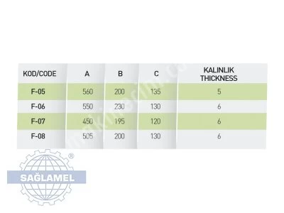 Yem Karma Bıçağı F-05
