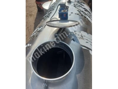 5000 Litre Paslanmaz Süt Soğutma Tankı Krom