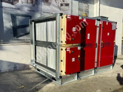 Elektrostatik Filtre Korbon Filitre Mutfak Fanı