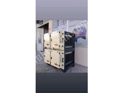 Electrostatic Filter Carbon Filter Kitchen Fan