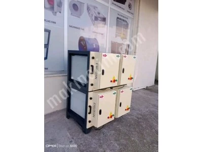 Electrostatic Filter Carbon Filter Kitchen Fan