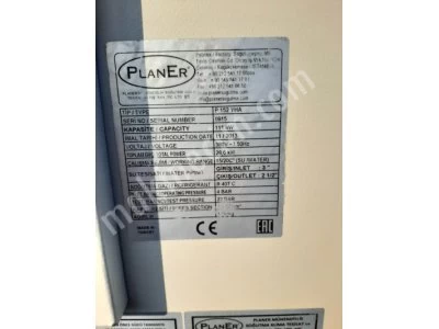 Satılık 2.El Çok Temiz 111 Kw 95.442 Kcal/H Planer Chiller Soğutma Grubu