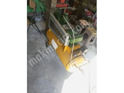Air Compressor 150 Liter Double Head Working