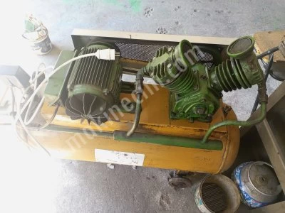 Air Compressor 150 Liter Double Head Working