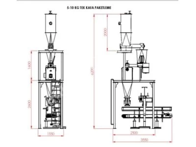 5 - 10 Kg Paketleme Makinası
