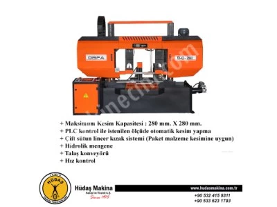 Zero 2 Year Warranty Dispa Do 280 Plc Controlled Band Saw