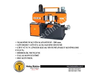 Sıfır 2 Yıl Garantili D-Yd 280 Gövdeden Açılı Yerli Şerit Testere