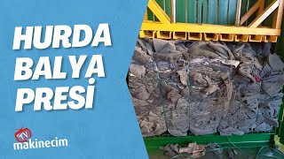 Hurda Balya Pres Makinası Dikey Balya Presi