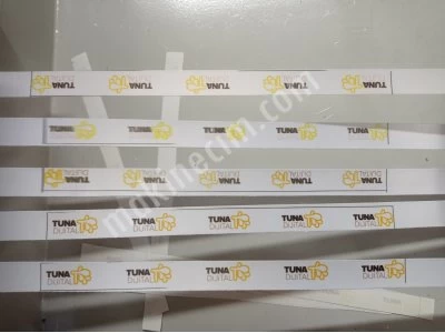 Kurdele Üzerine Transfer Baskı Makinası