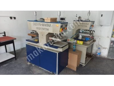 Kurdele Üzerine Transfer ve Varak Baskı Makinaları Çeşitleri