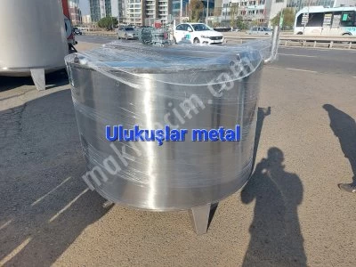STAINLESS MILK COOKING BOILER ELECTRIC 1000 LITER 2000 LITER