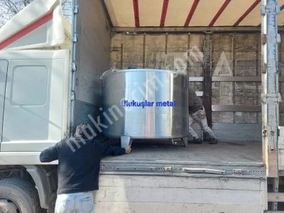 STAINLESS MILK COOKING BOILER ELECTRIC 1000 LITER 2000 LITER