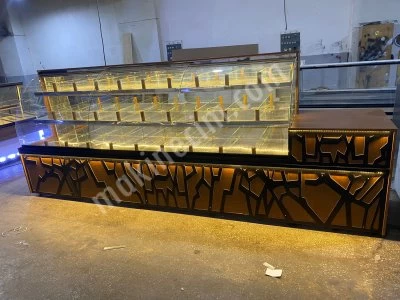 Nuts Cabinet Snack Turkish Delight Dragee Candy Cabinet