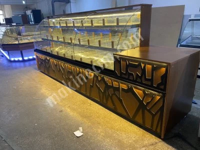 Nuts Cabinet Snack Turkish Delight Dragee Candy Cabinet