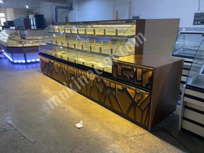 Nuts Cabinet Snack Turkish Delight Dragee Candy Cabinet