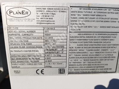 2nd Hand Very Clean 182 Kw 156.490 Kcal/h Chiller Cooling Group for Sale