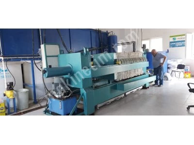 800X800 Plaka Ebatlı 40 Plakalı Filtrepres