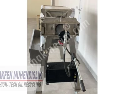 Zeytinyağı Filtre Sistemi