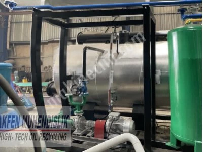 Atık Motor Yağı Geri Dönüşüm Makinesi