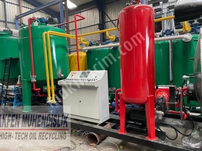 Atık Motor Yağı Geri Dönüşüm Makinesi