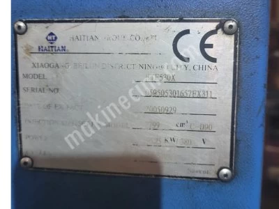 Haitan Marka Plastik Enjeksiyon Makinası 530 Ton 2005 Model