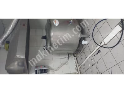 Süt Pisirme Tankı 500 Kg Elektirikli