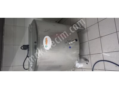 Süt Pisirme Tankı 500 Kg Elektirikli