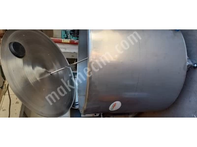 2 Ton Süt Soğutma Tanki