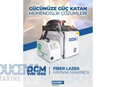 Dcm Wms 1000/1500/2000/3000 W Fiber Lazer Kaynak Makineleri
