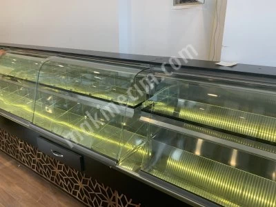 Önden Çalışmalı Kuruyemiş Lokum Draje Vitrin Dolabı
