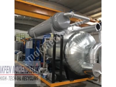 Atık Yağdan Dizel Üreten Makine