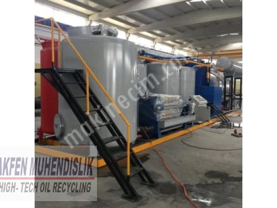 Atık Yağdan Dizel Üreten Makine