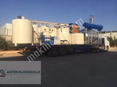 Atık Motor Yağ Geri Dönüşüm Makinesi