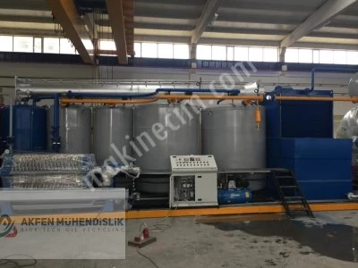 Atık Motor Yağ Geri Dönüşüm Makinesi