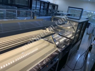 Pasta Dolabı Böreklik Poğaça Unlu Mamüller Vitrin Dolabı