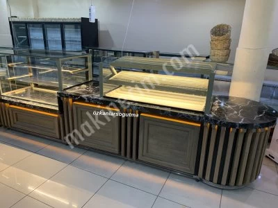 Pasta Dolabı Böreklik Poğaça Unlu Mamüller Vitrin Dolabı