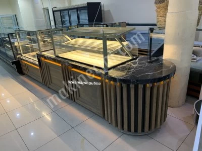 Pasta Dolabı Böreklik Poğaça Unlu Mamüller Vitrin Dolabı