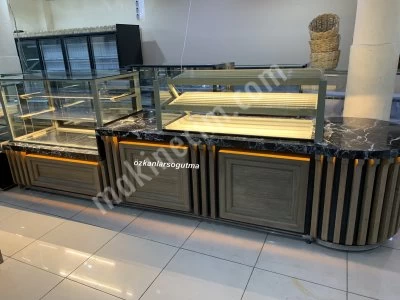 Pasta Dolabı Böreklik Poğaça Unlu Mamüller Vitrin Dolabı