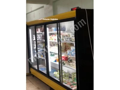Sütlük Dolabı Market Dolabı Şişe Soğutucu